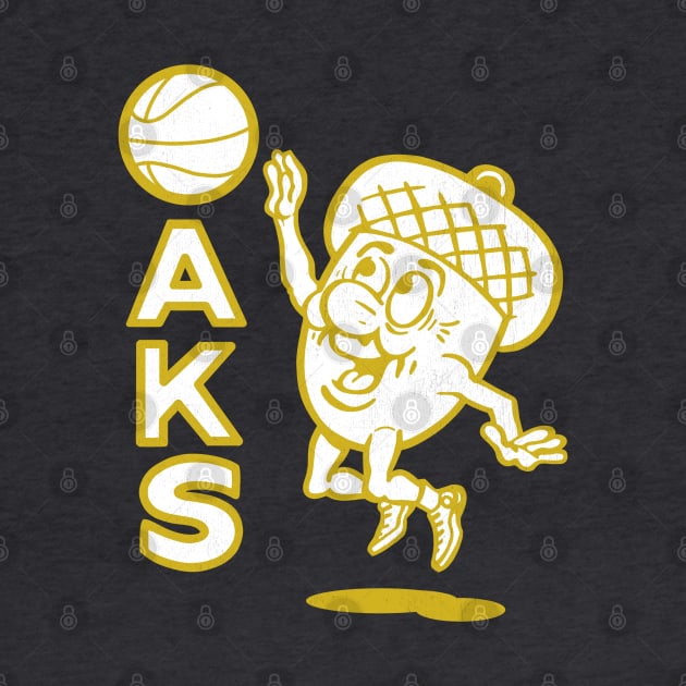 Defunct Oakland Oaks Basketball by LocalZonly